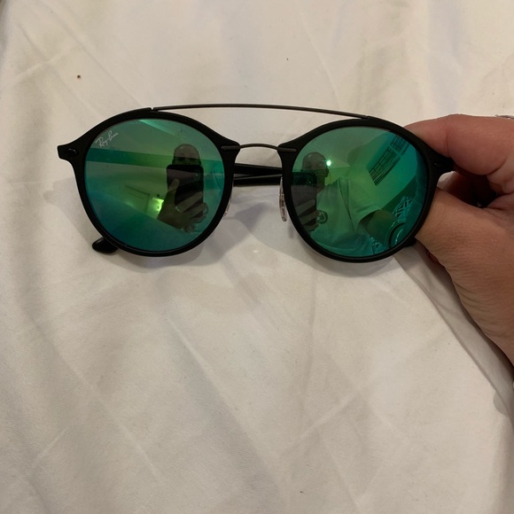 Ray-Ban Accessories - Matte black Reflective Ray Bands with case